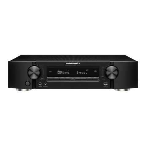 Marantz NR1711 User manual Marantz NR1711 User manual