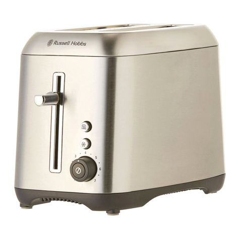 Russell Hobbs Camden RHT82 Series Instructions and warranty