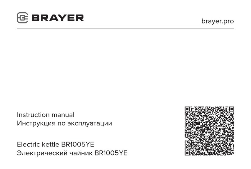 BRAYER BR1005YE User manual