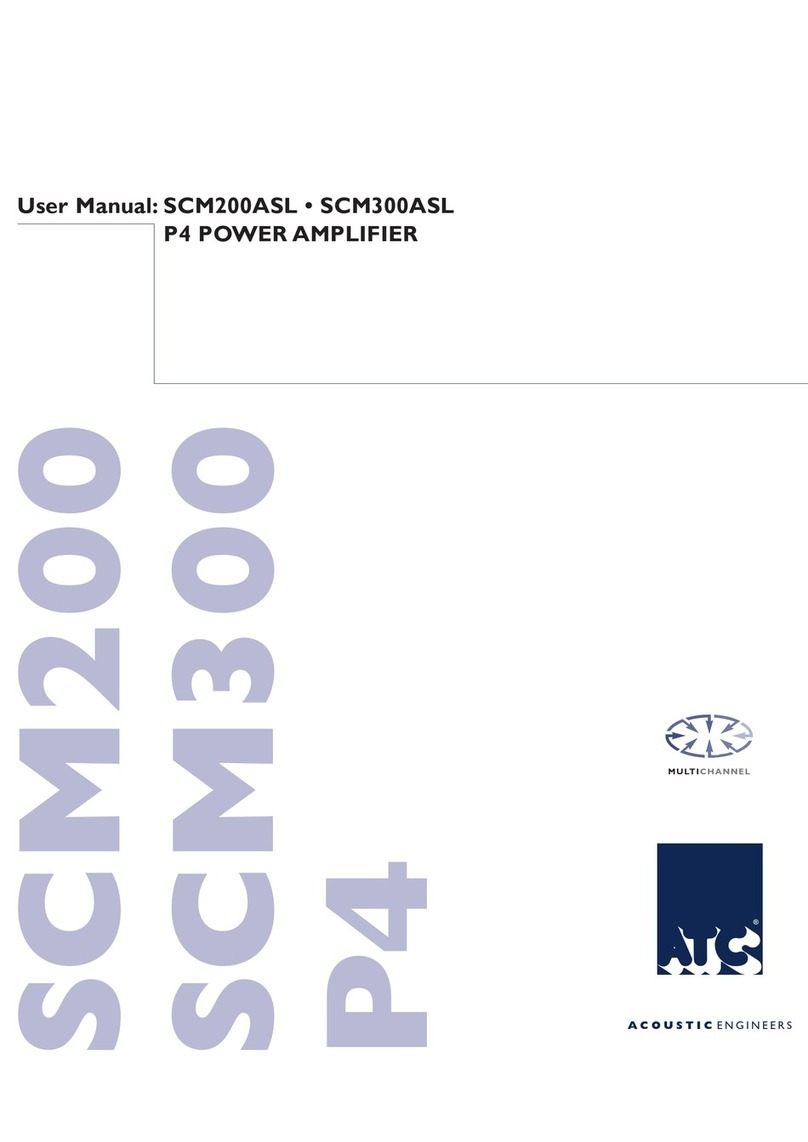 ATC SCM200ASL user manual