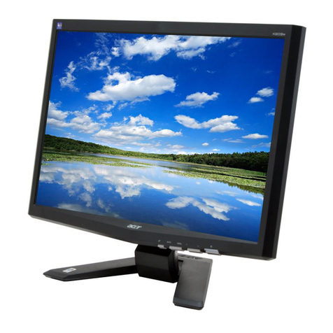Acer X203Wbd User manual