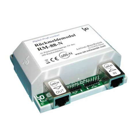 Littfinski Daten Technik RM-88-N-B Assembly instruction