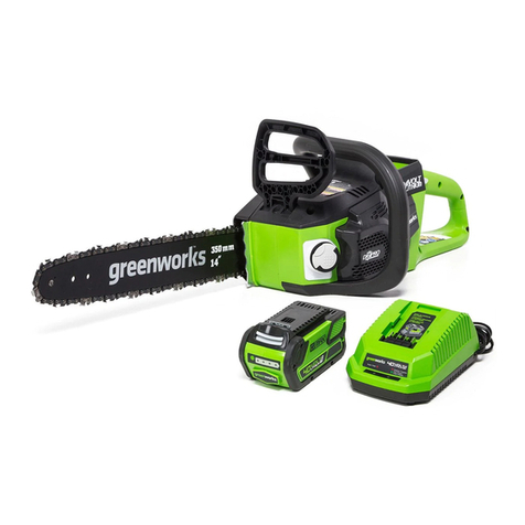 GreenWorks Tools CS40L210 User manual
