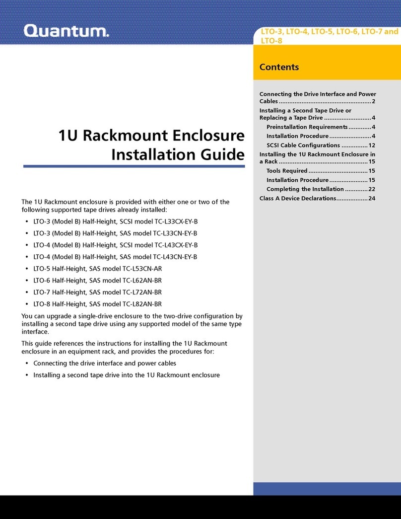 Quantum LTO-3 User manual