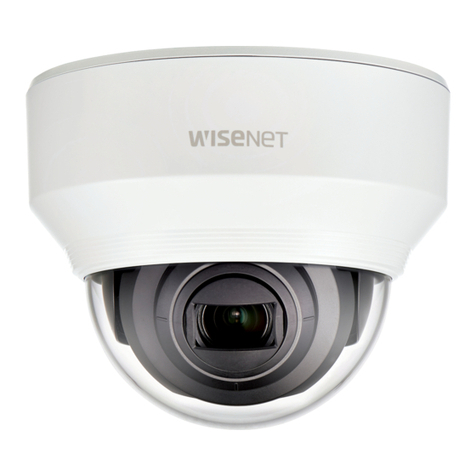 Hanwha Techwin WISENET XND-6080 User manual Hanwha Techwin WISENET XND-6080 User manual
