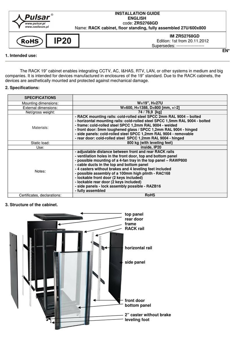 Pulsar ZRS2768GD installation guide