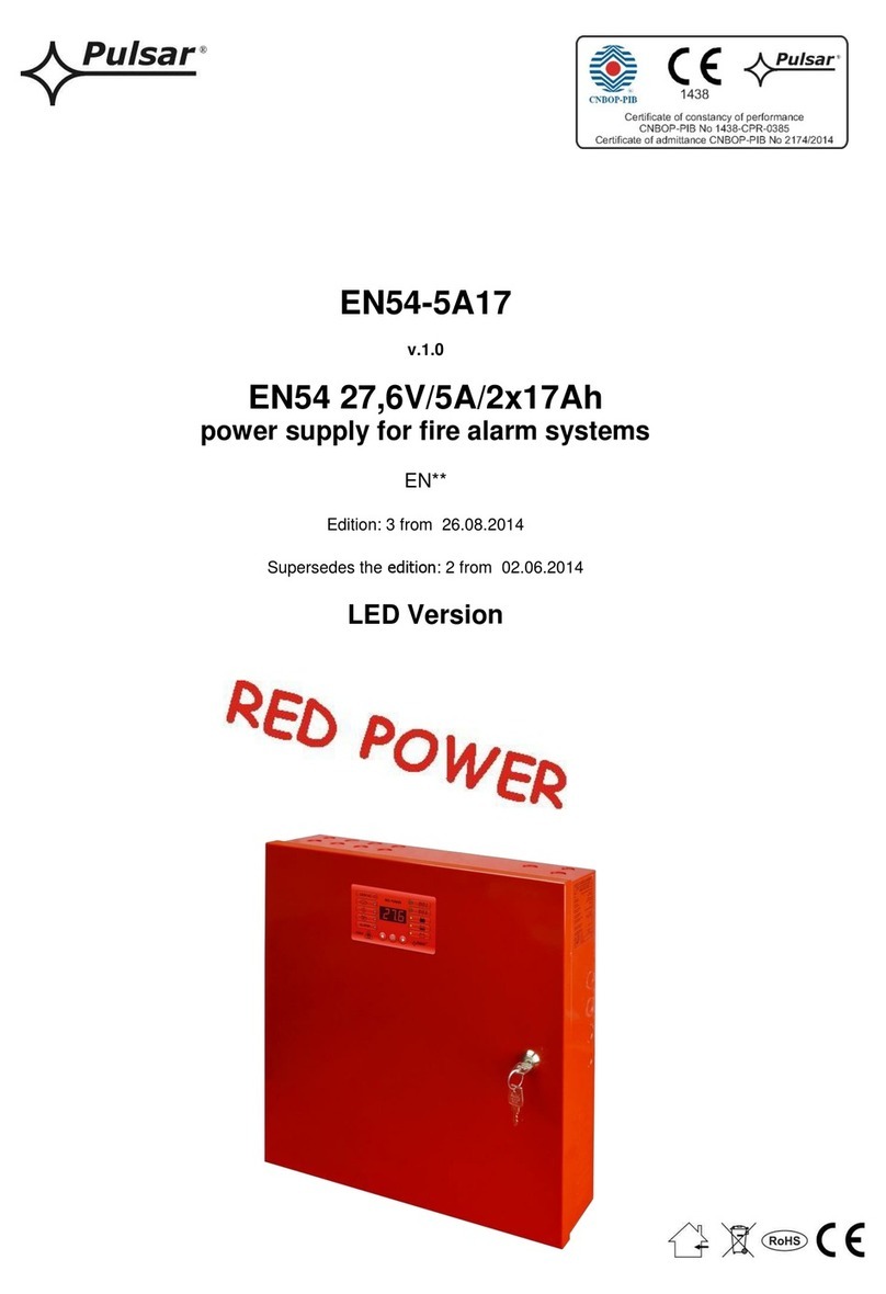 Pulsar EN54-5A17 User manual