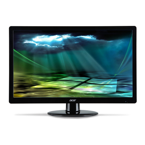 Acer S191HQLFb User manual