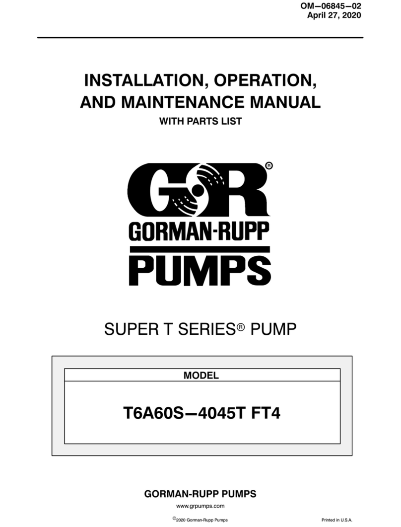 GORMAN-RUPP PUMPS T6A60S-4045T FT4 Application guide