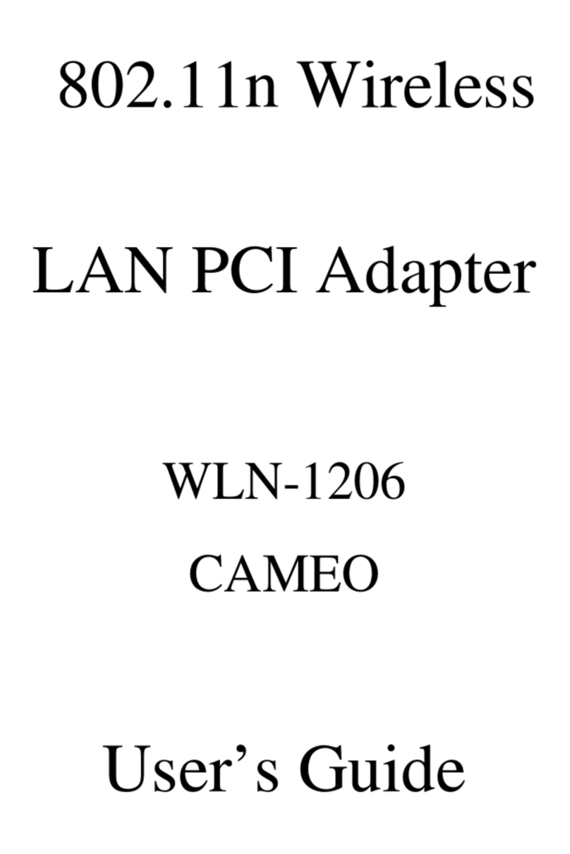 Cameo WLN-1206 user guide