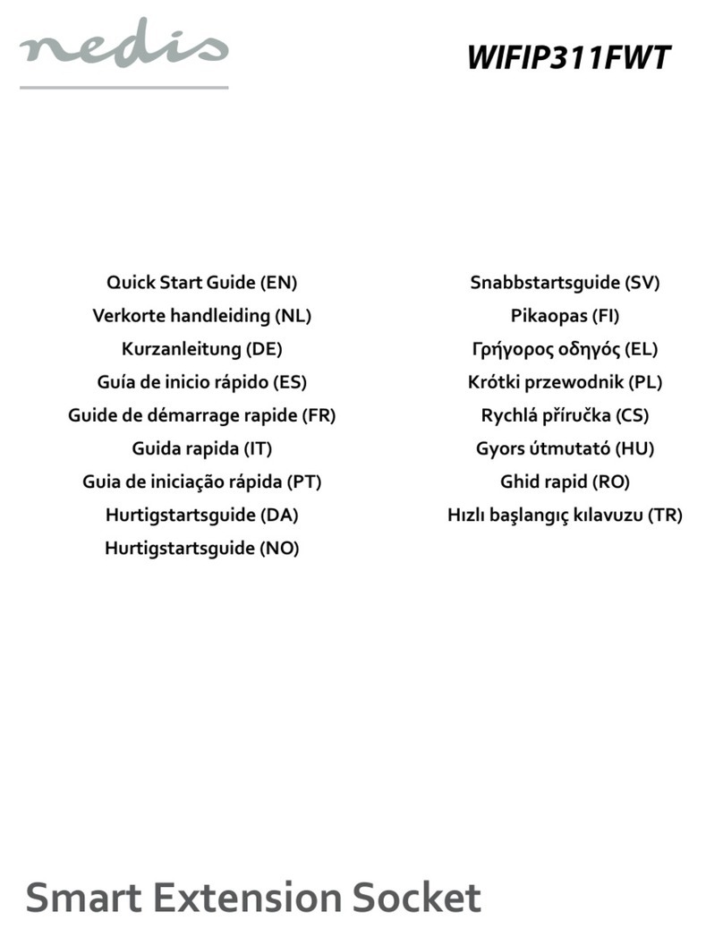 nedis WIFIP311FWT quick start guide