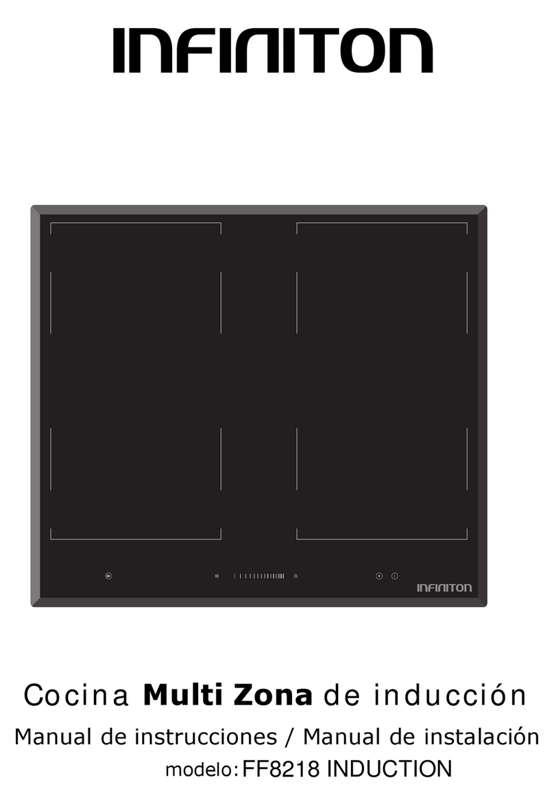 Infiniton FF8218 INDUCTION instruction manual