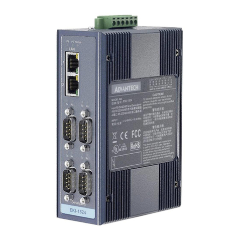 Advantech EKI-1500-CE Series user manual Advantech EKI-1500-CE Series user manual