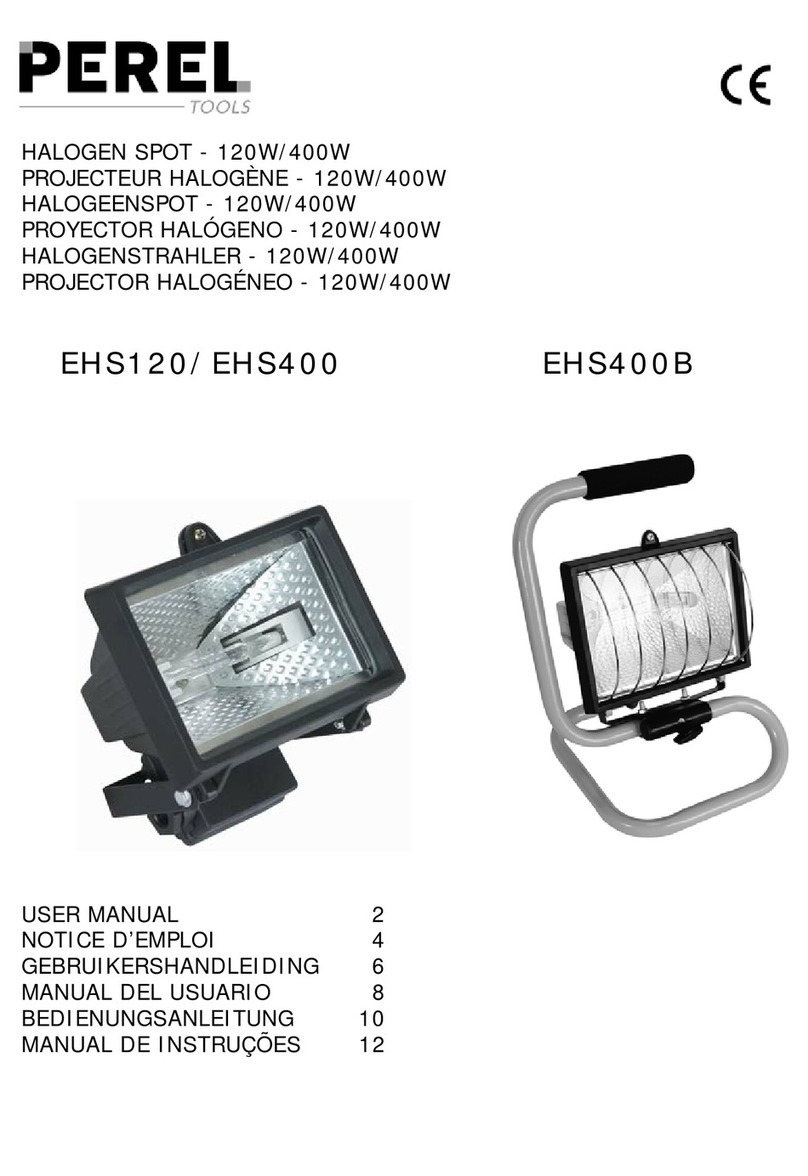 Perel EHS120 User manual