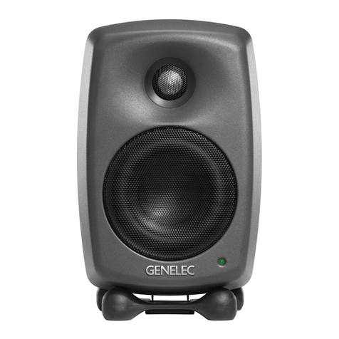 Genelec SAM 8320A User manual Genelec SAM 8320A User manual