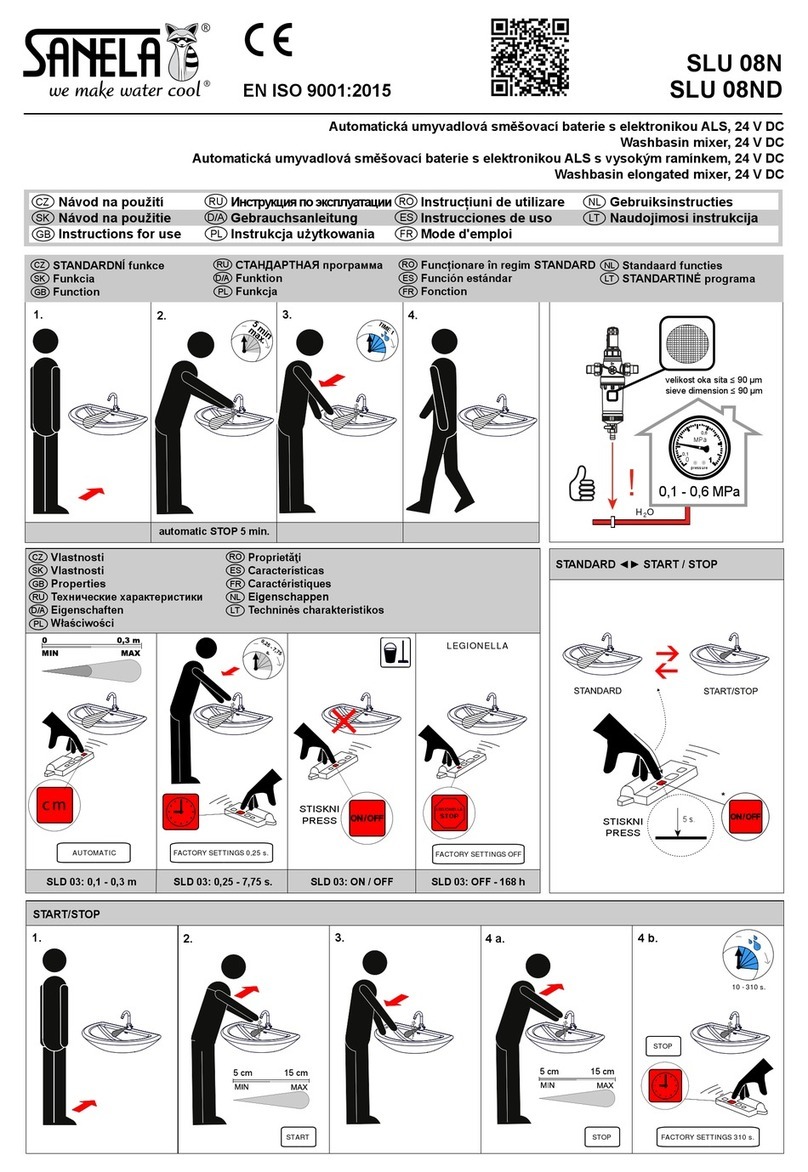 Sanela SLU 08N Instructions for use