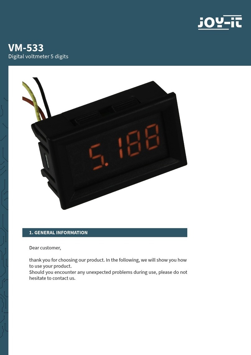 Joy-it VM-533 manual