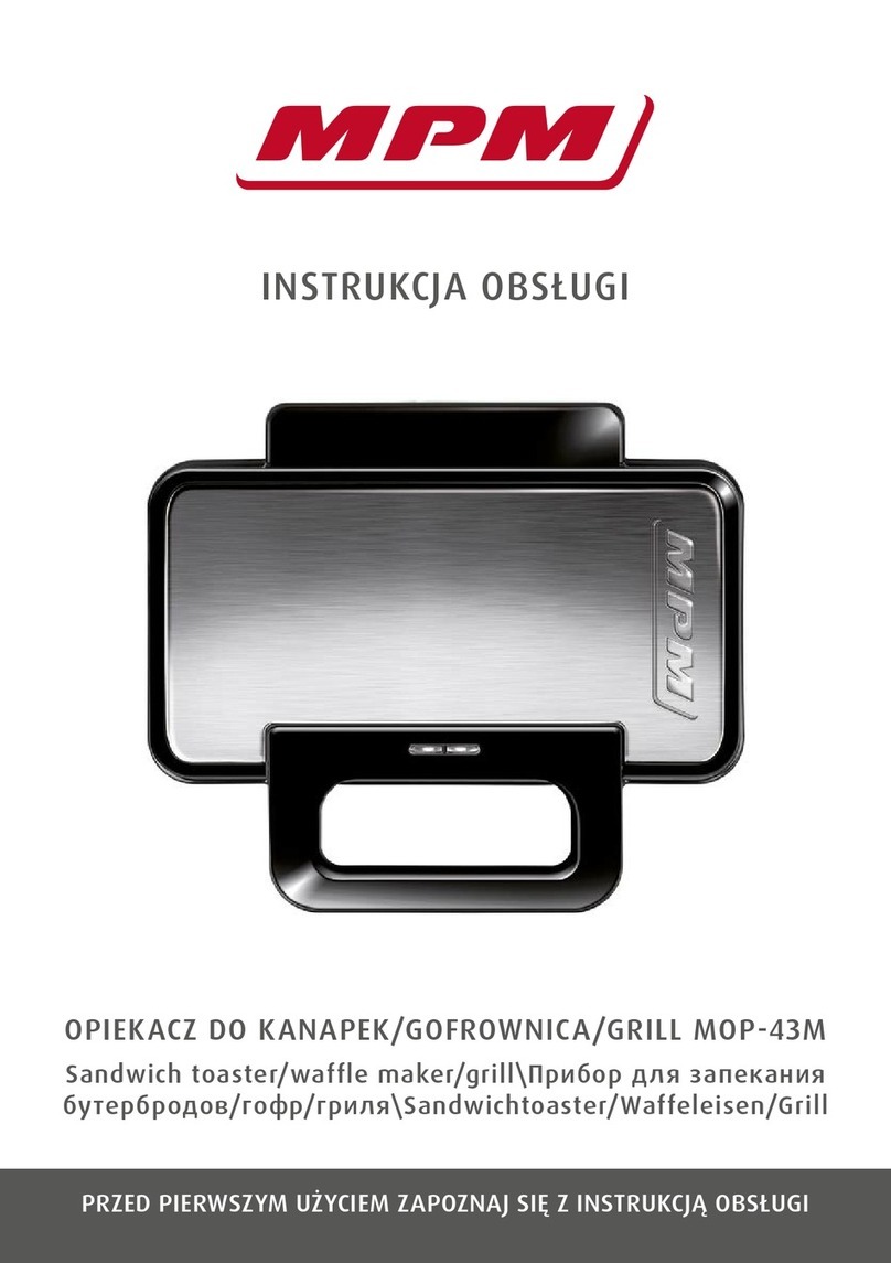 MPM MOP-43M User manual