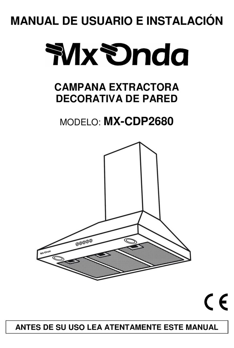 Mx Onda MX-CDP2680 User and installation manual