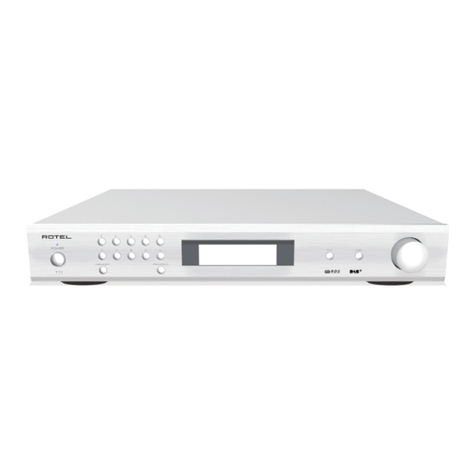 Rotel T11 User manual