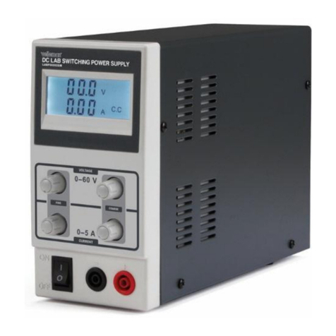 Velleman LABPS6005 User manual