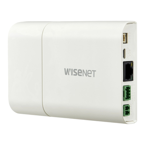 Hanwha Techwin WISENET XNB-6001 User manual Hanwha Techwin WISENET XNB-6001 User manual