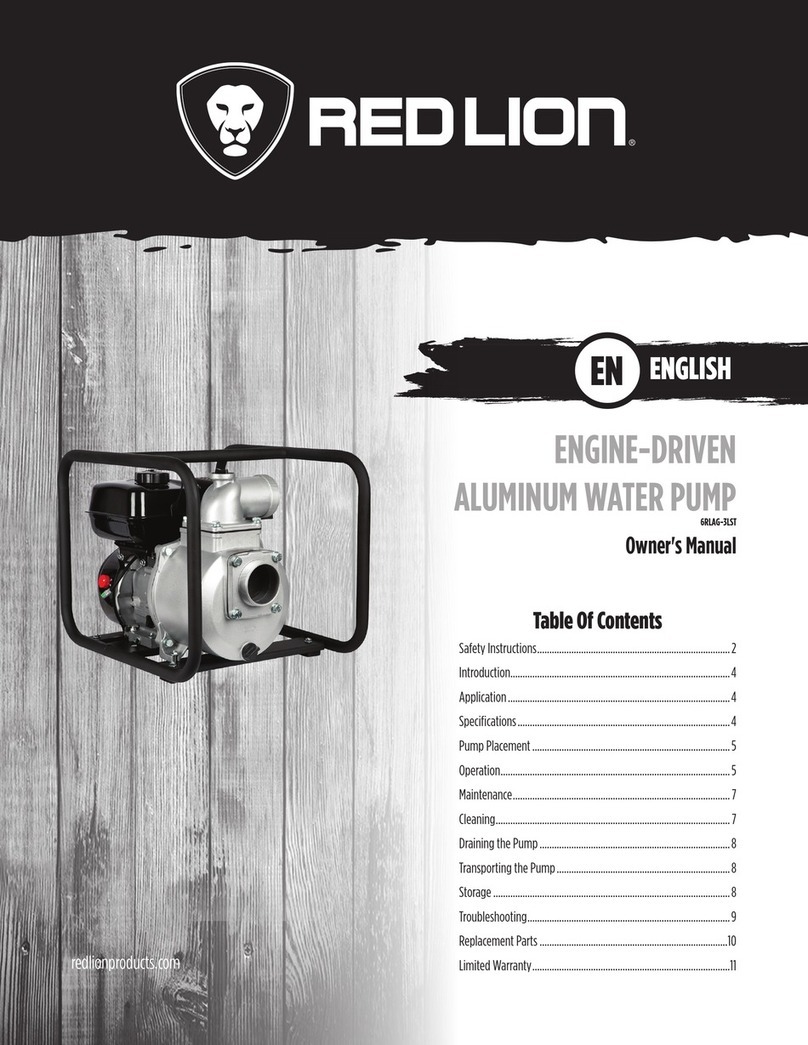 red lion 6RLAG-3LST owner's manual