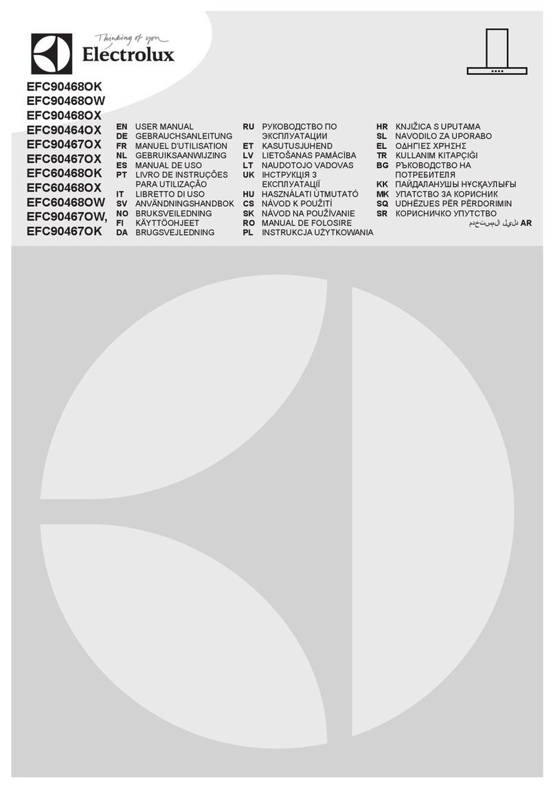 Electrolux EFC90468OK user manual