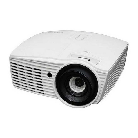 Optoma EH416 User manual