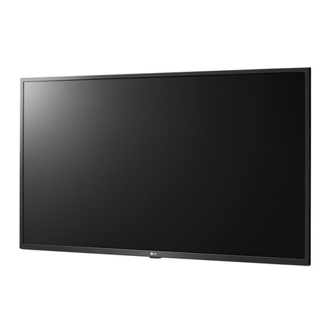 LG 43UT640S Series User manual