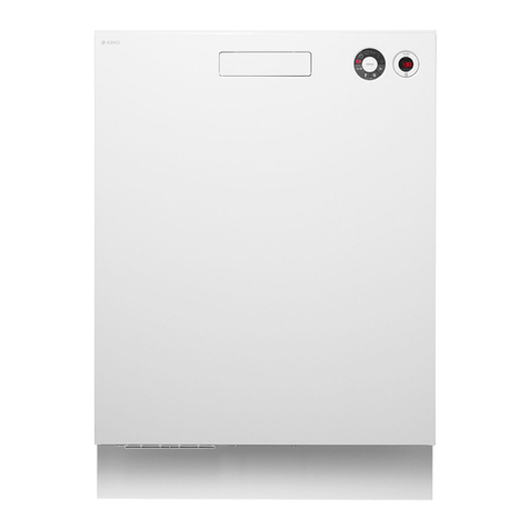 Asko D5424WH operating instructions