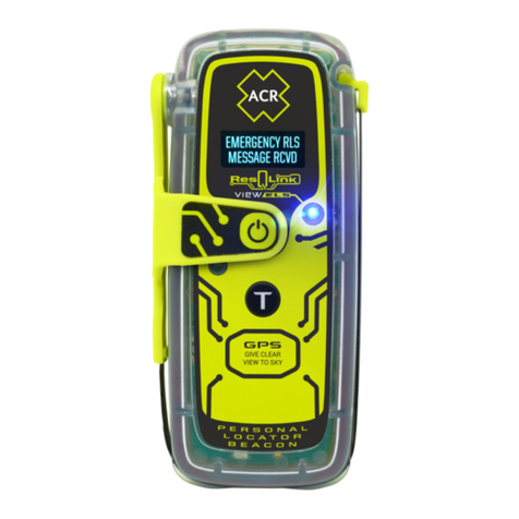 ACR Electronics ResQLink 410 RLS Operational manual
