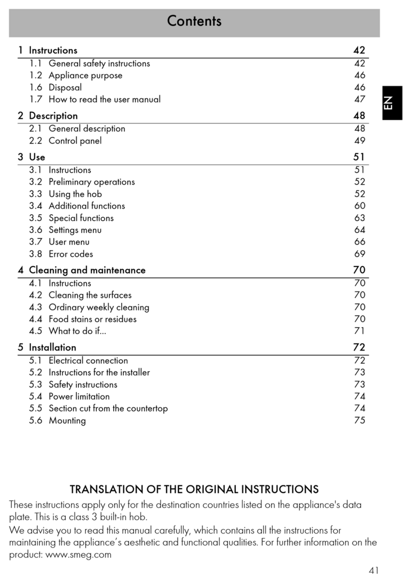 Smeg SI1M4954D User manual