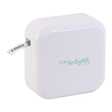 Brother P-touch Embellish ELITE PT-P715eBT User manual