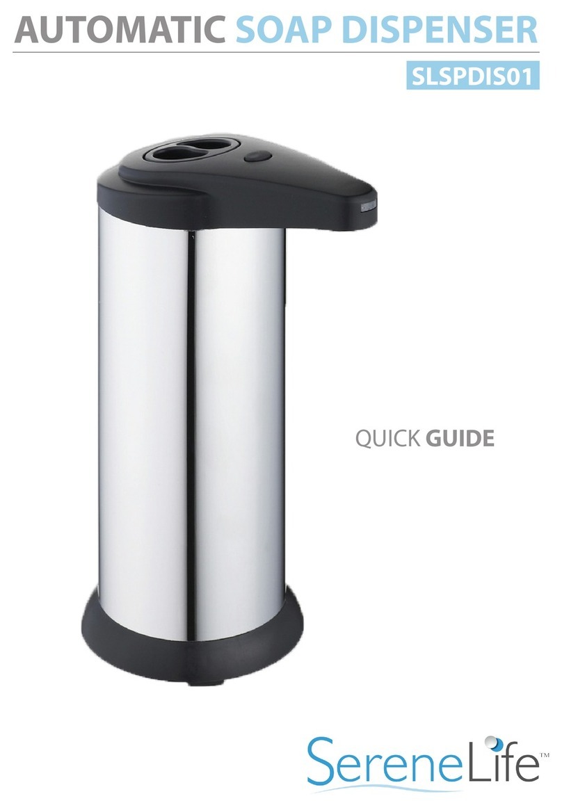 SereneLife SLSPDIS01 quick guide