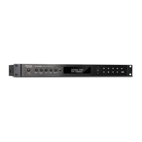 Denon Professional DN-300DH user guide