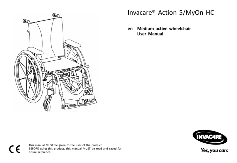 Invacare Action MyOn user manual