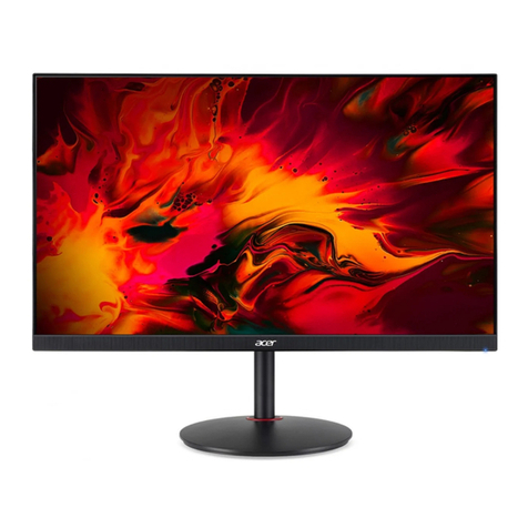 Acer Nitro XV252QZbmiiprx User manual