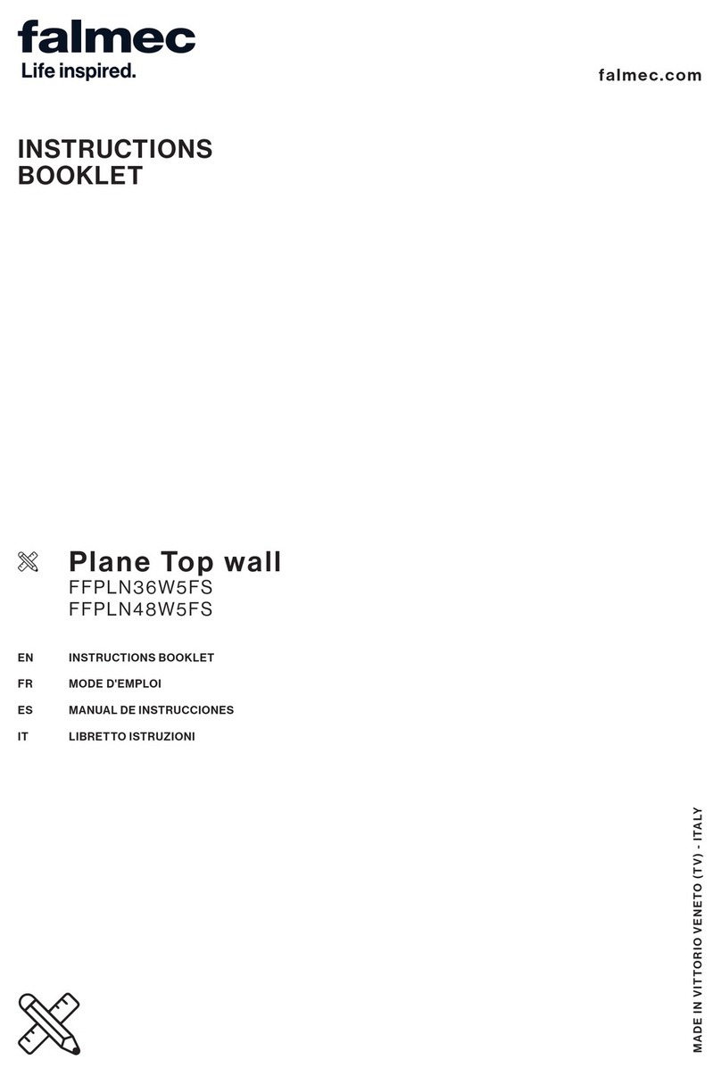 FALMEC FFPLN36W5FS User manual