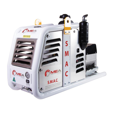 Mea SMAC 35D-24HP Owner's and operator's manual