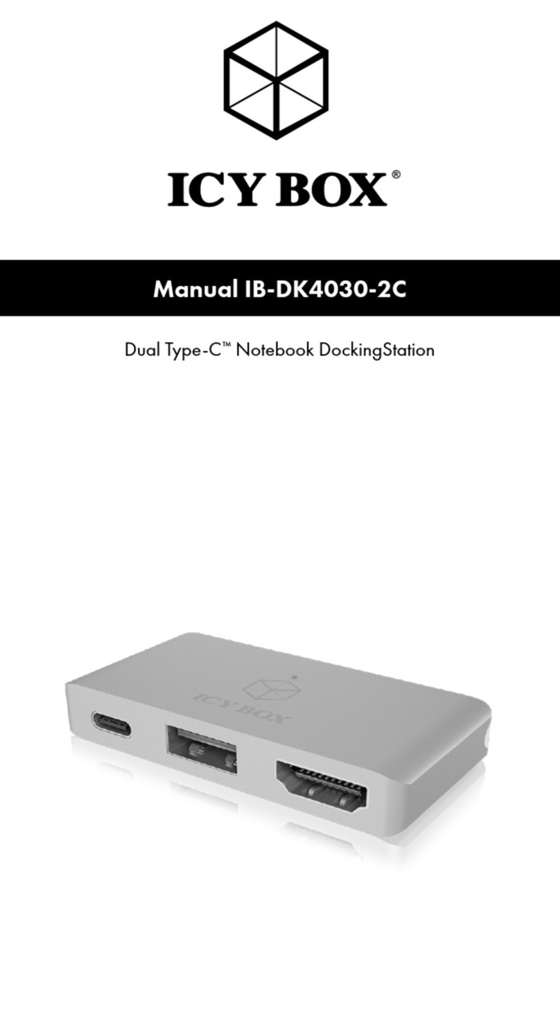 Icy Box IB-DK4030-2C User manual