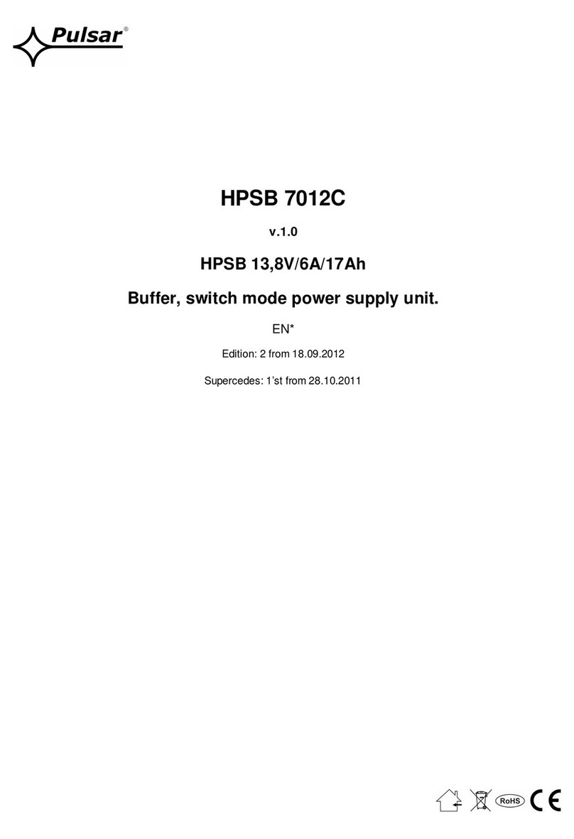Pulsar HPSB 7012C manual