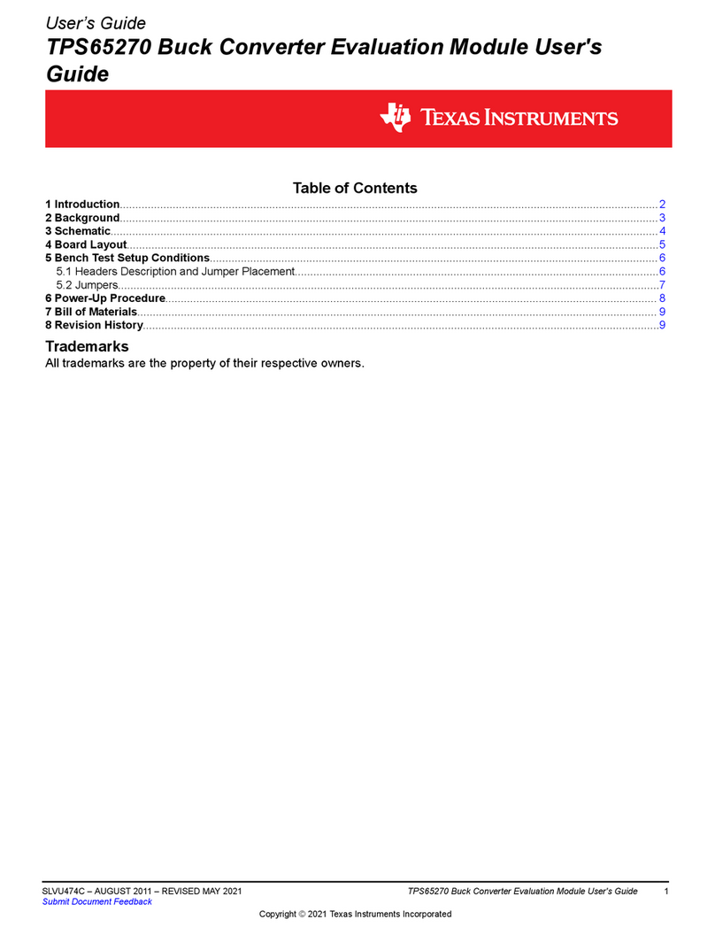 Texas Instruments TPS65270 User manual