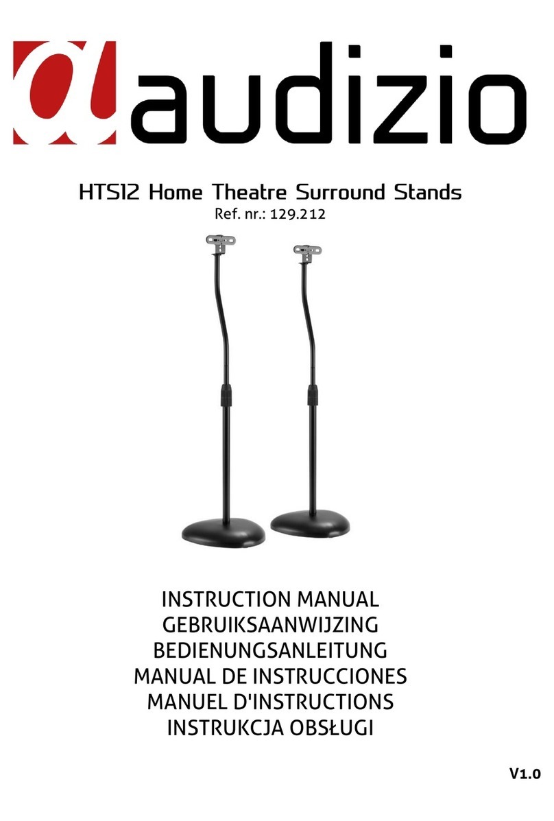 Audizio HTS12 instruction manual