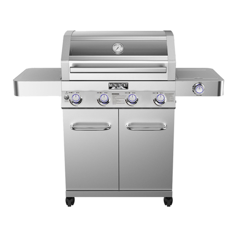Monument Grills 41847NG Quick reference guide