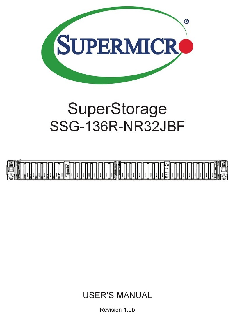 Supermicro SuperStorage SSG-136R-NR32JBF user manual