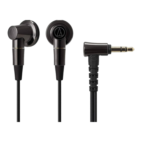 Audio Technica ATH-CM2000Ti user manual