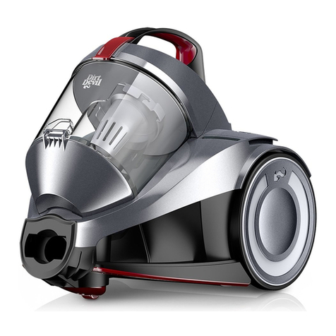 Dirt Devil REBEL24 operating manual