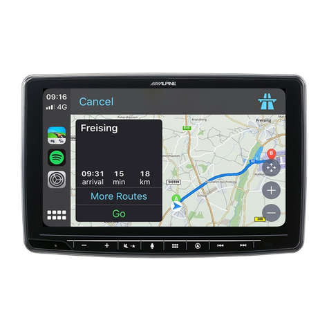 Alpine HALO9 INE-F904D User manual