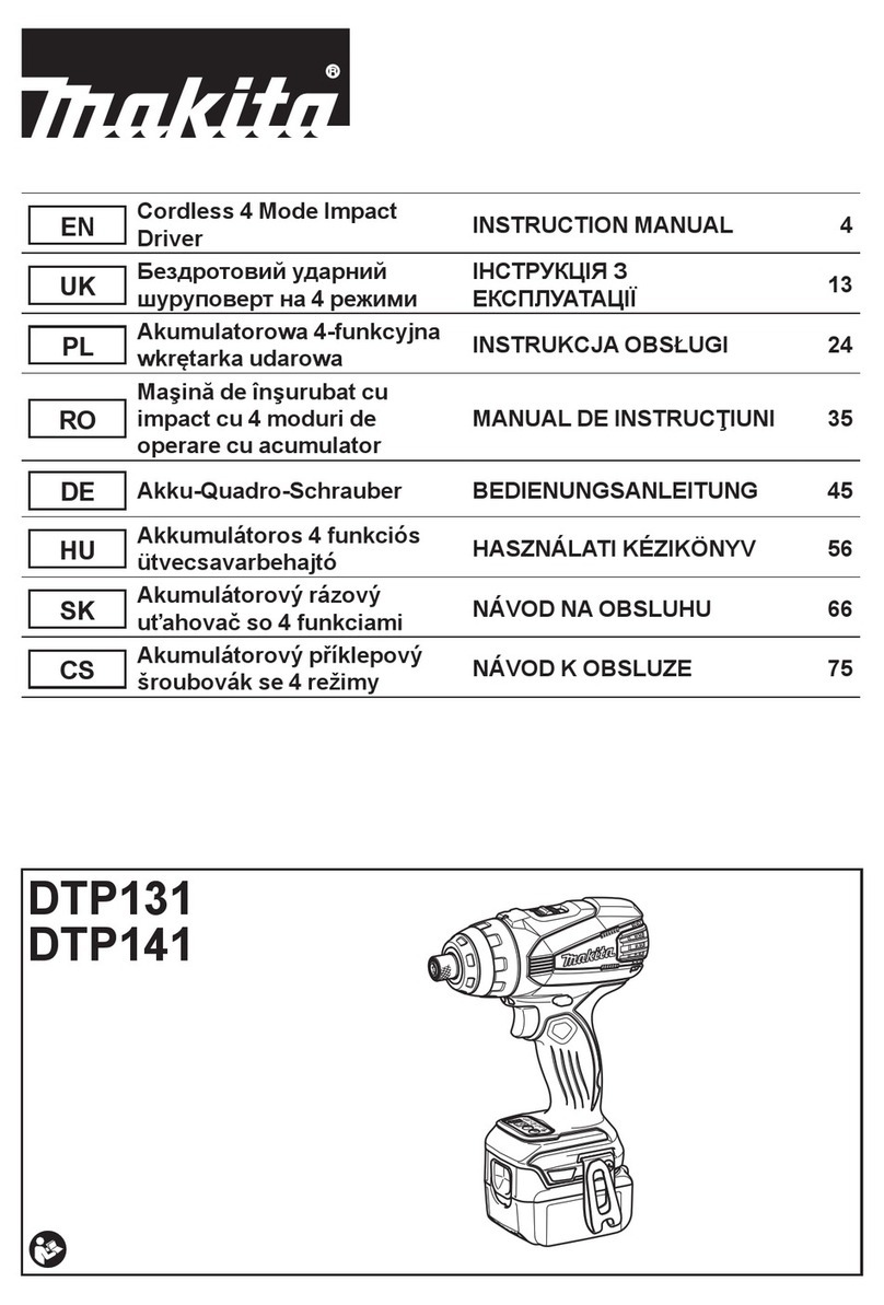 Makita DTP141RTJ User manual